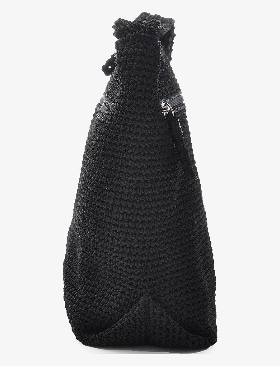 Ceannis - Crossbody Bag Crochet - umhängetaschen - black - 4