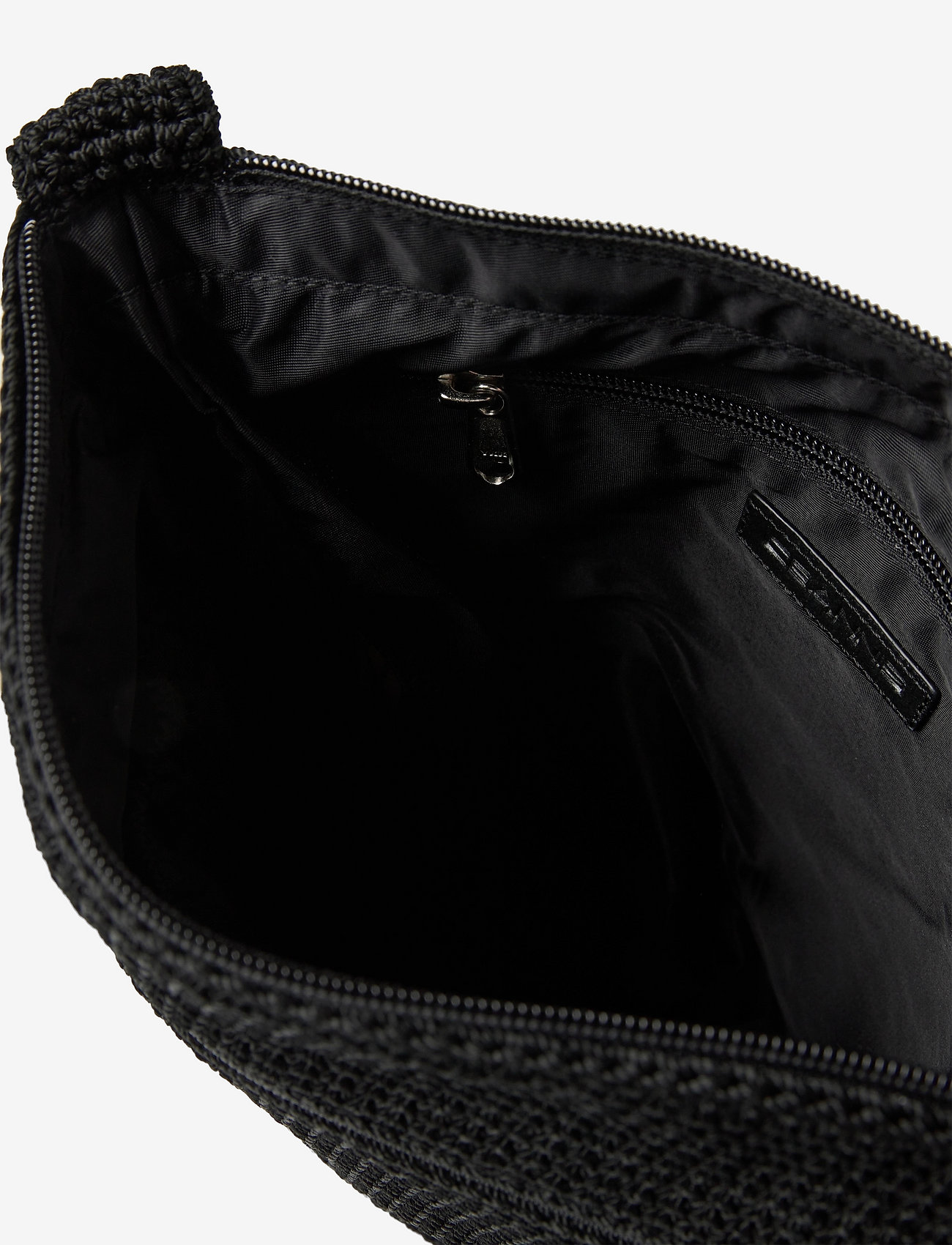 Ceannis - Crossbody Bag Crochet - töskur með axlaról - black - 5