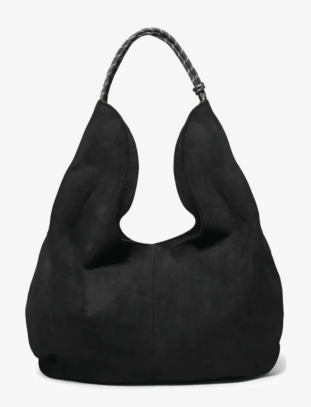 Ceannis - Fake Suede tote bag - tote-stiilis kotid - black - 1
