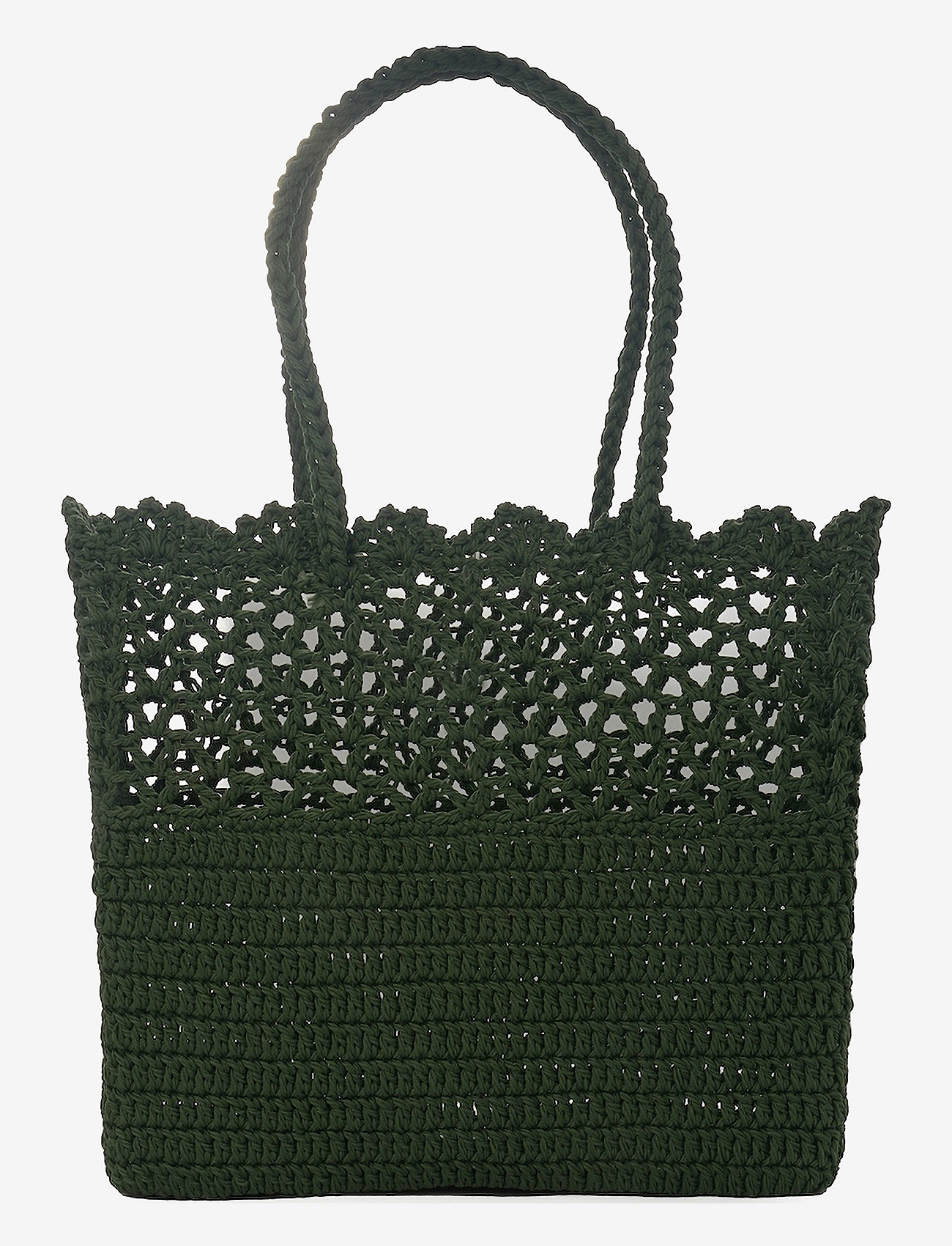 Crochet Basket Green