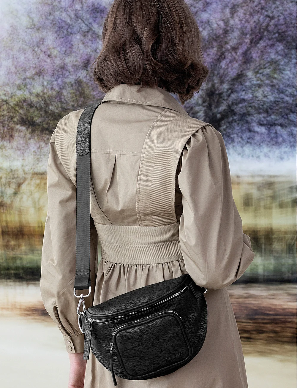 Ceannis - Palermo Sport Belt Bag Black - vöökotid - black - 0