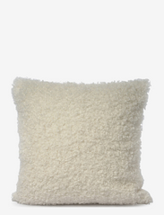 Ceannis - Curly Lamb Fake Fur 50x50cm - pagalvėlių užvalkalai - white - 0