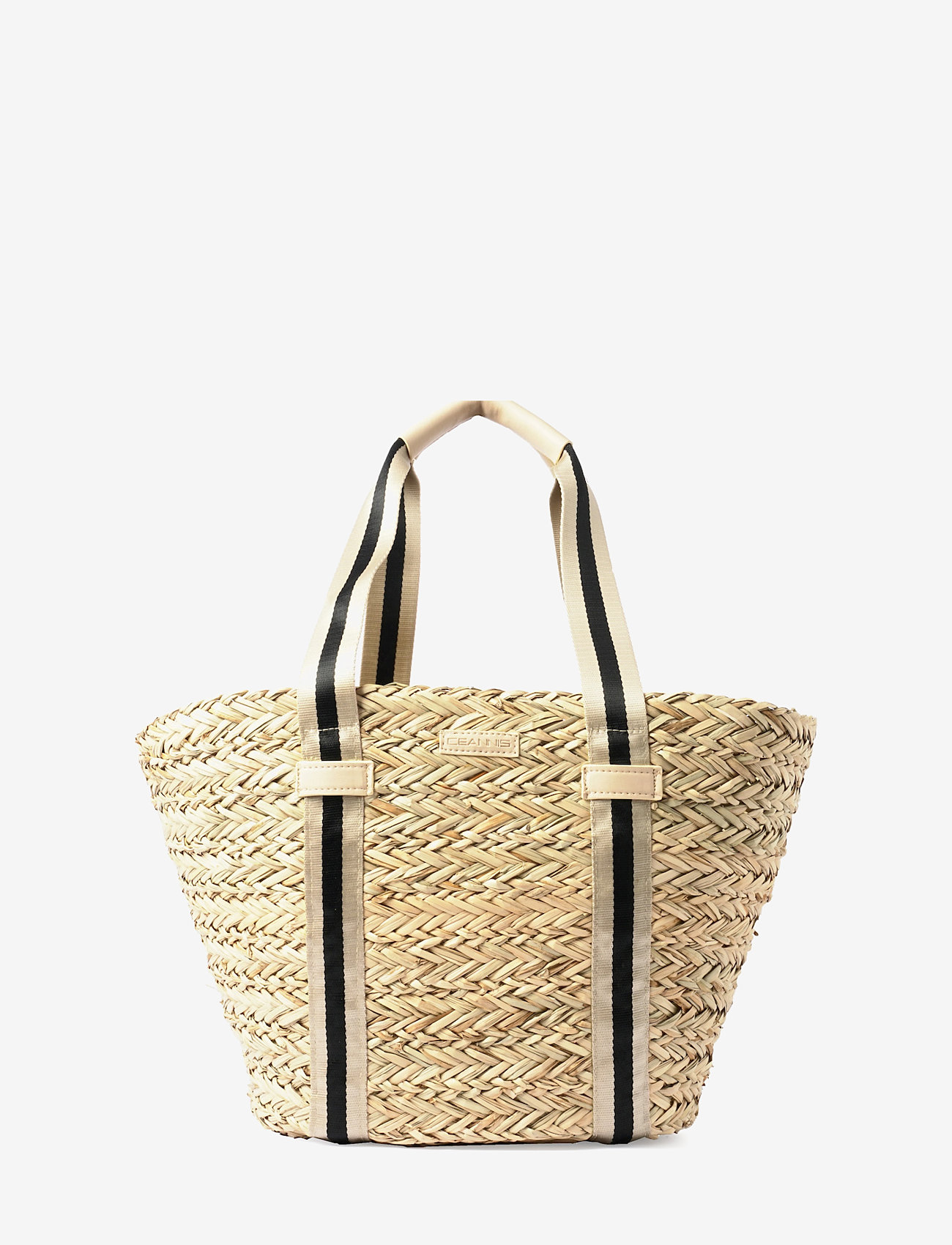 Ceannis - Straw Shopper Stripe - sand - 0