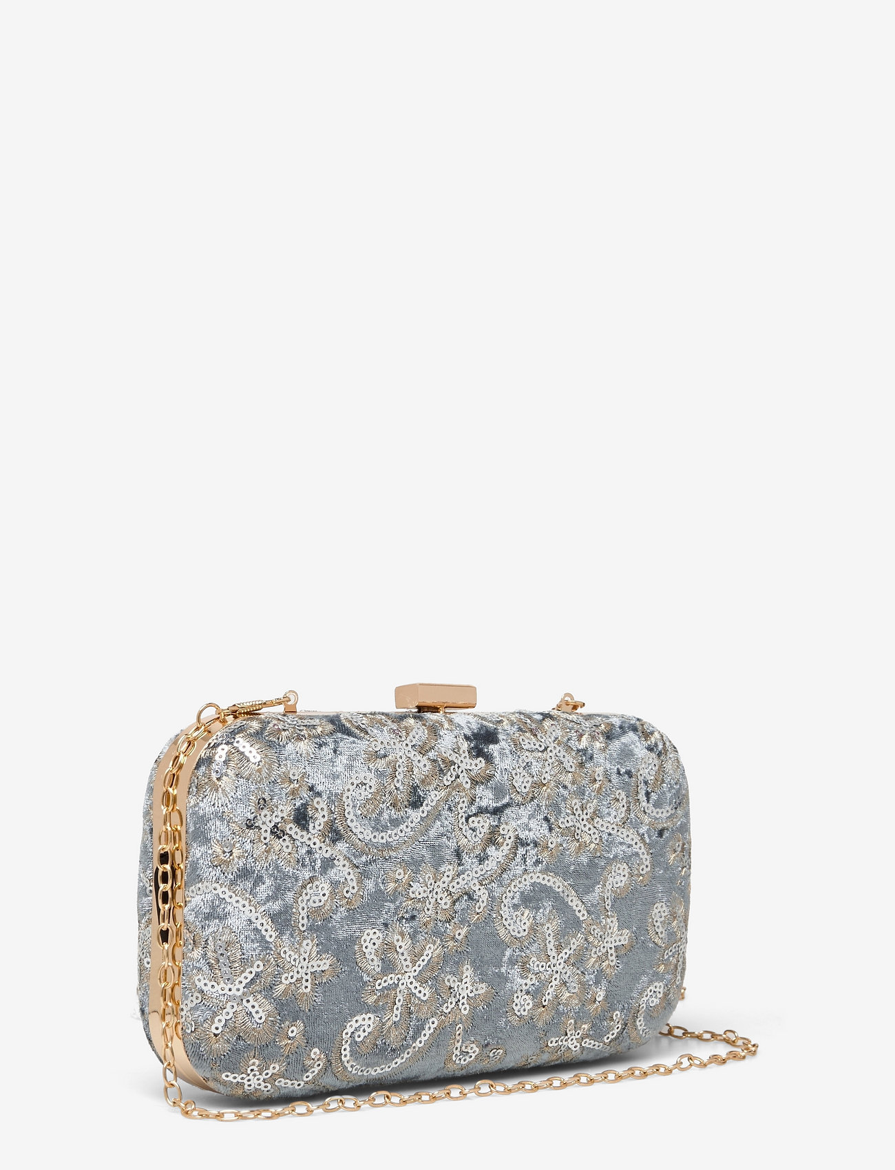 Ceannis - Sequins Star Clutch Dove Blue - blue - 2
