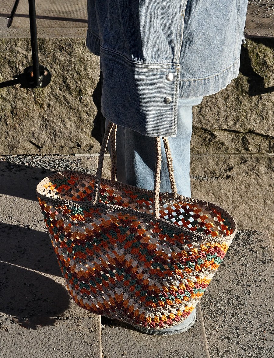 Ceannis - Basket Picnic Crochet - beach bags - pastel - 0