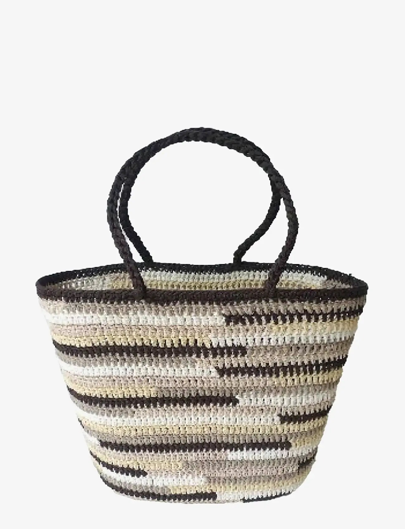 Ceannis - Basket Zebra Crochet - strandtaschen - brown - 1