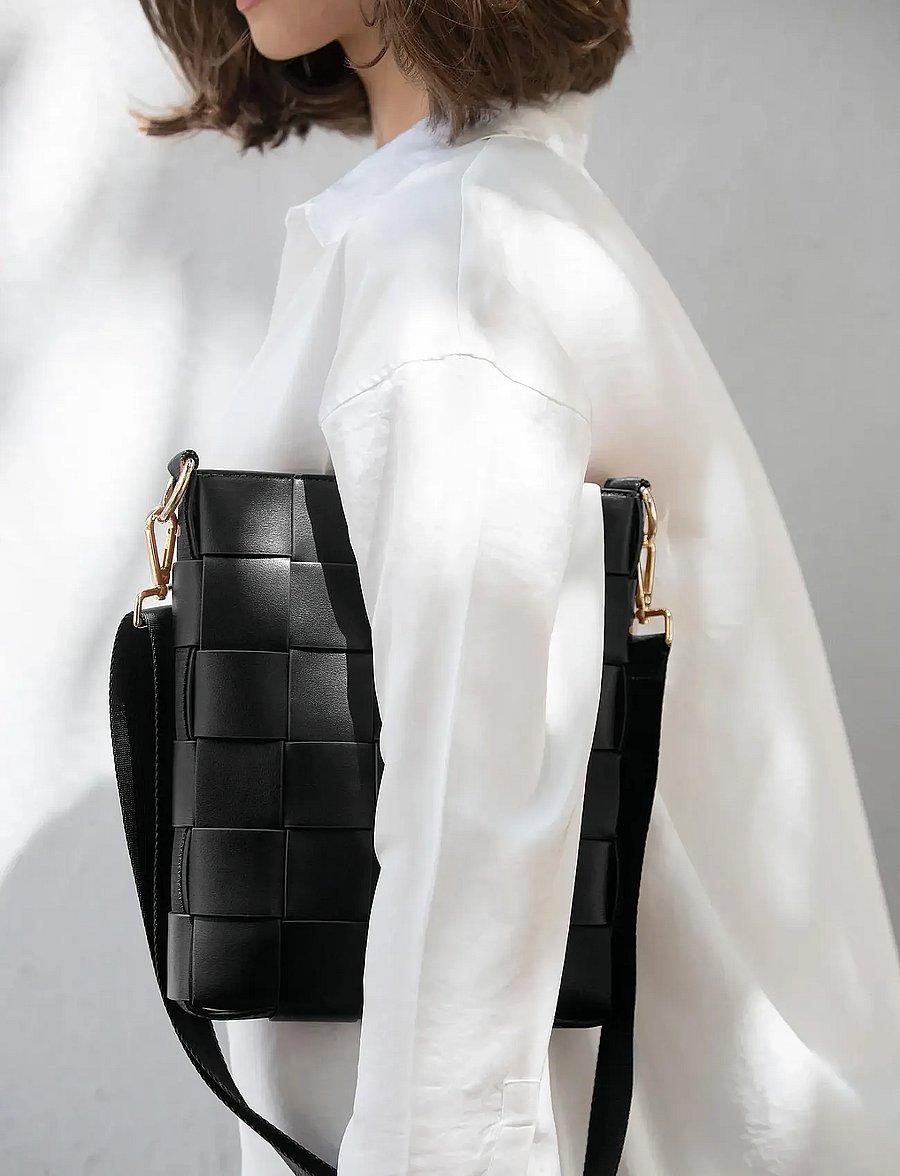 Ceannis - Shoulder Bag Braided Strap - Õlakotid - taupe - 0