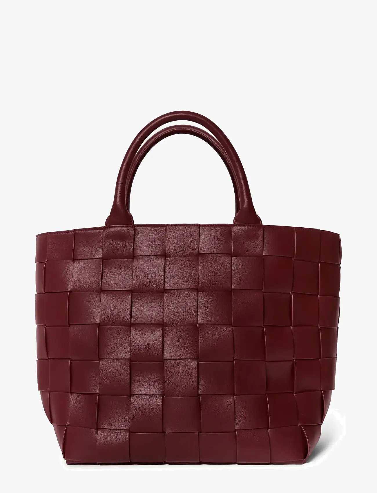 Ceannis - Braided Strap Shopper - accessories - wine - 0