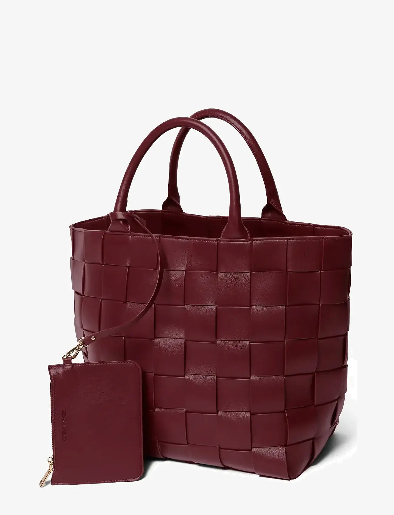 Ceannis - Braided Strap Shopper - accessories - wine - 1