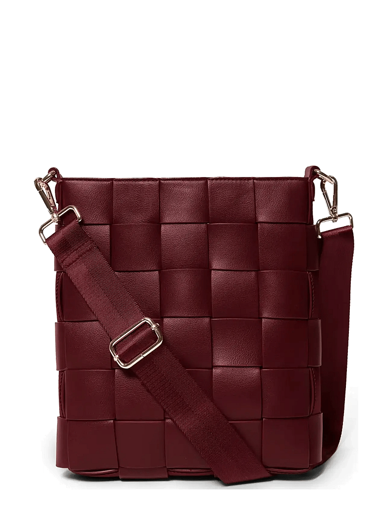Ceannis - Shoulder Bag Braided Strap - umhängetaschen - wine - 1