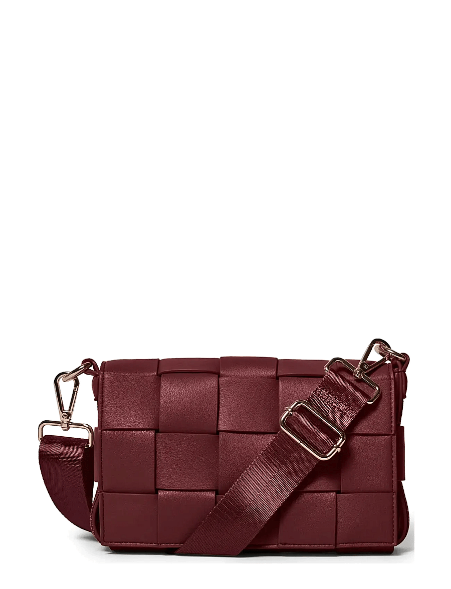 Ceannis - Small Bag Braided Strap - skuldertasker - wine - 1