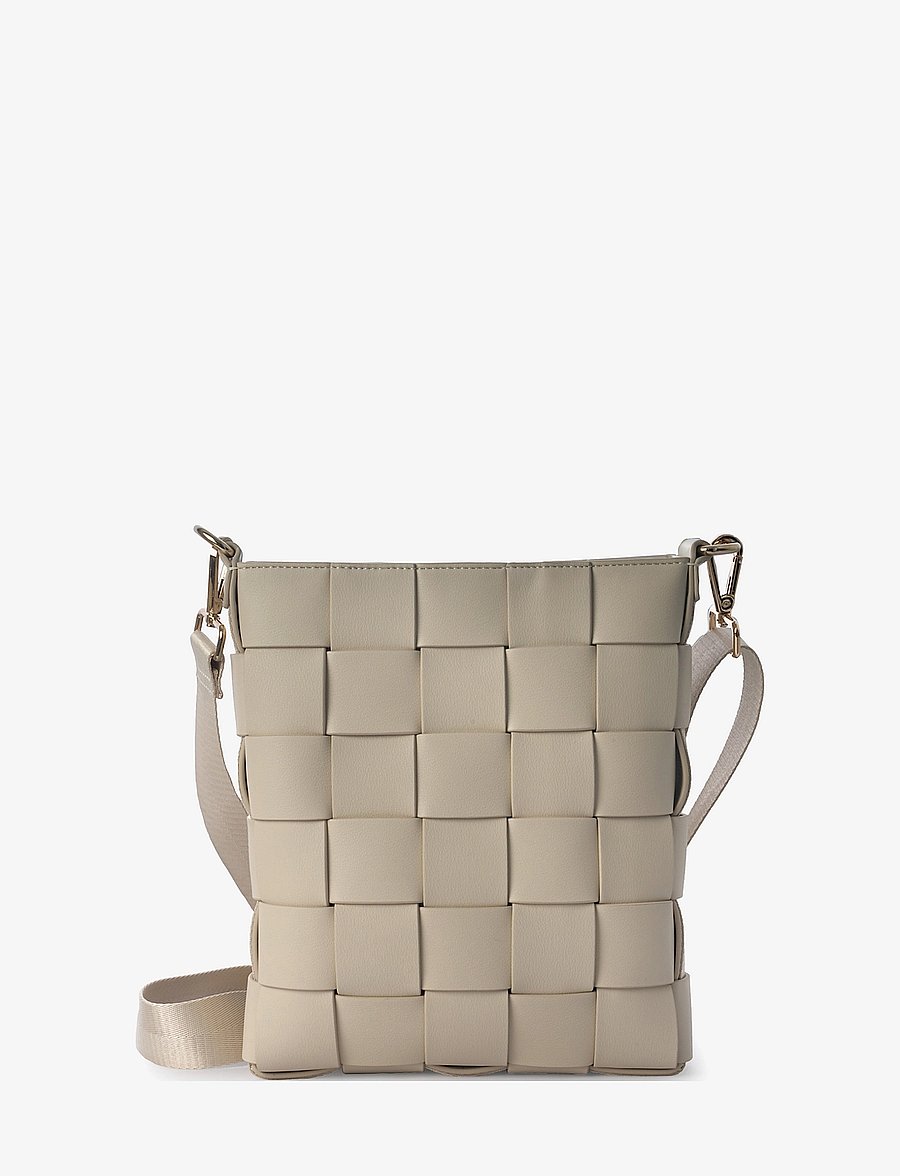 Ceannis - Shoulder Bag Braided Strap - Üleõlakotid - grey - 1