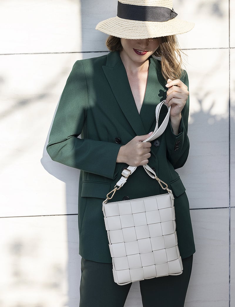 Ceannis - Shoulder Bag Braided Strap - crossbody bags - grey - 3