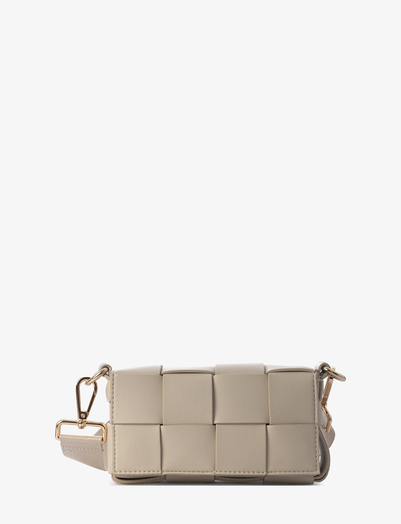 Ceannis Braided iPhone Bag - Kopertówki - GREY / beige