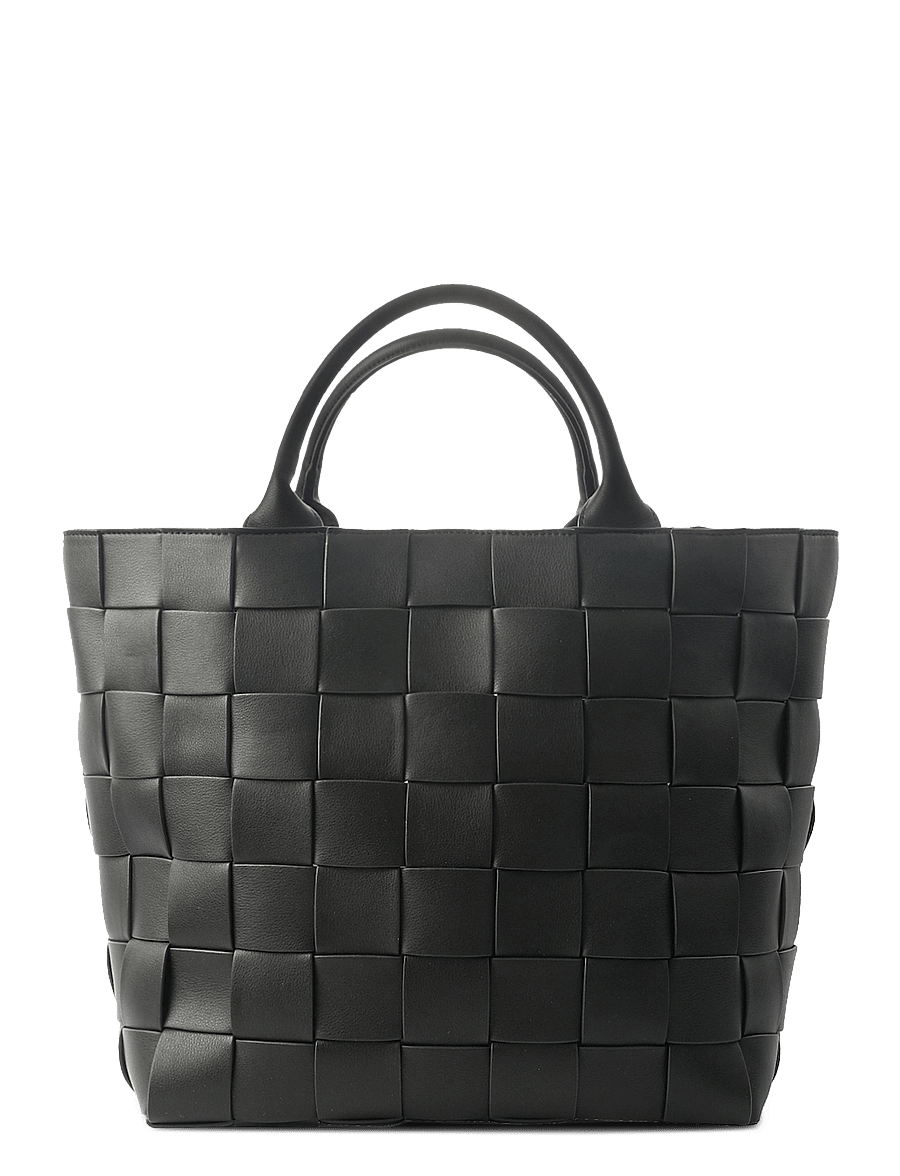 Ceannis - Braided Strap Shopper - shopper - black - 1