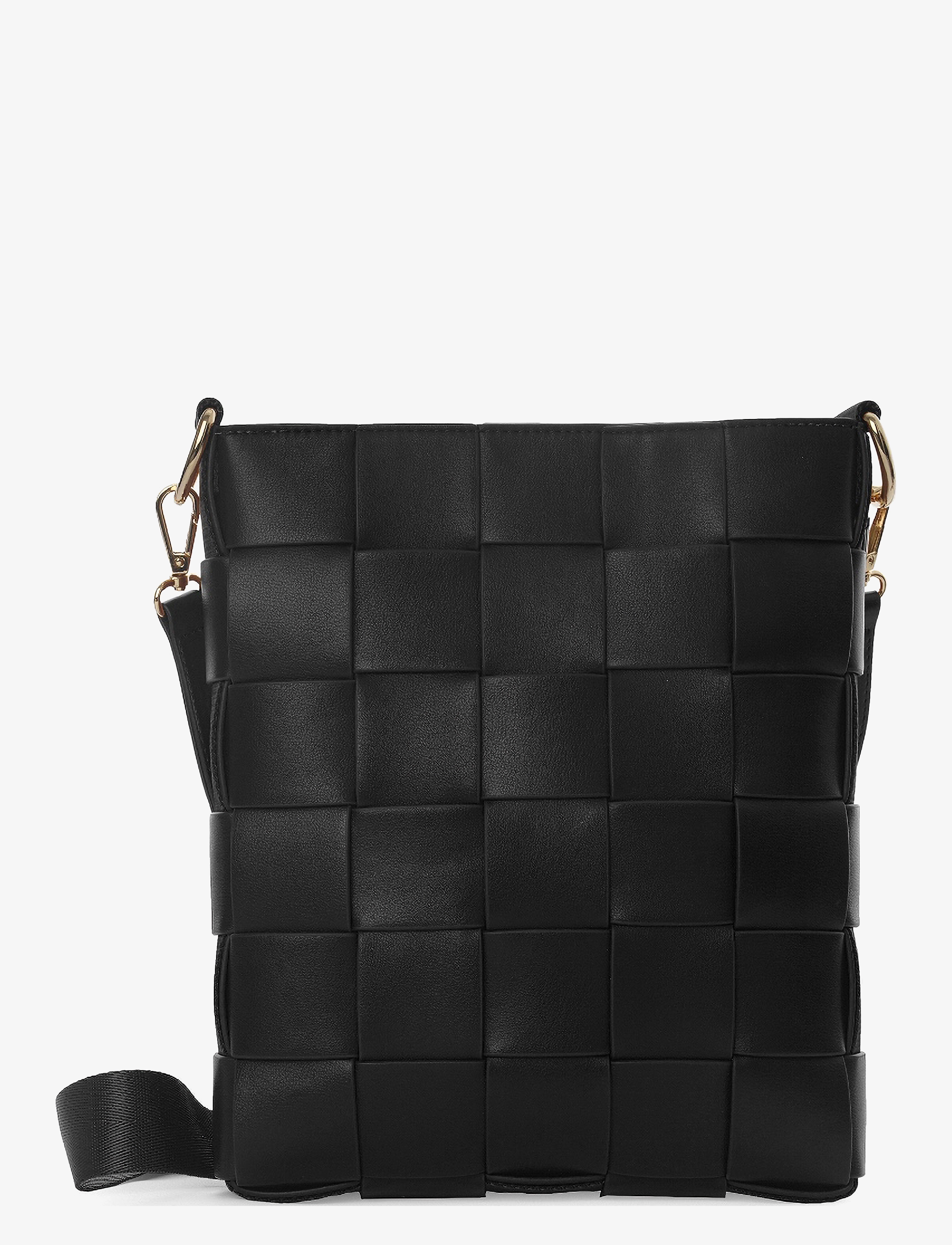 Ceannis Braided Strap Bag Black - Ceannis - BLACK / black