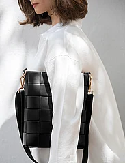 Ceannis - Braided Strap Bag Black - odzież imprezowa w cenach outletowych - black - 7