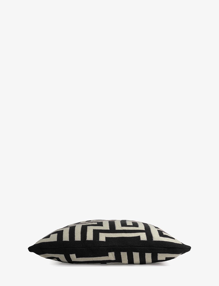 Ceannis - Knitted C/c 50x50cm - padjakatted - black - 1