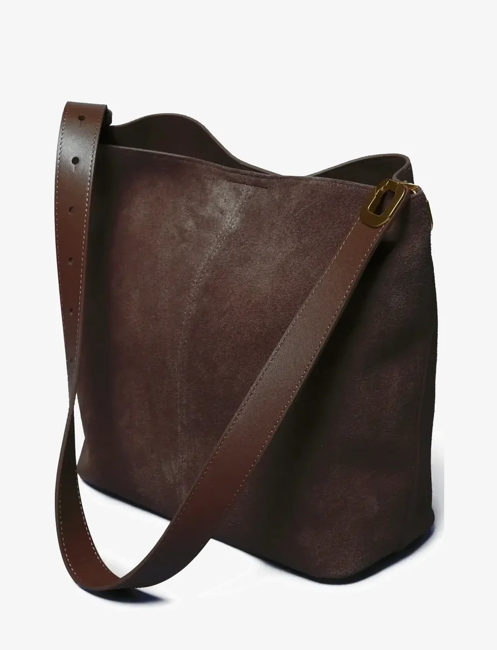 Ceannis - Suede Tote Bag - totes - brown - 1