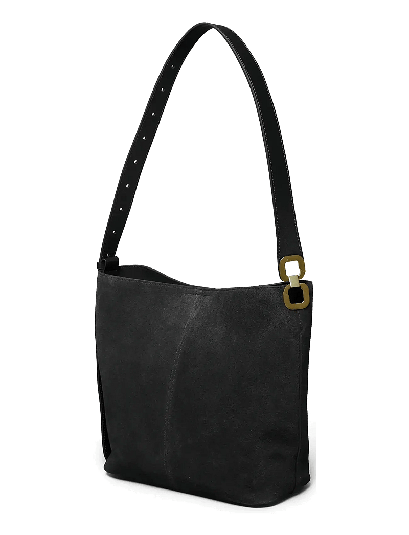 Ceannis - Suede Tote Bag - tote bags - black - 0