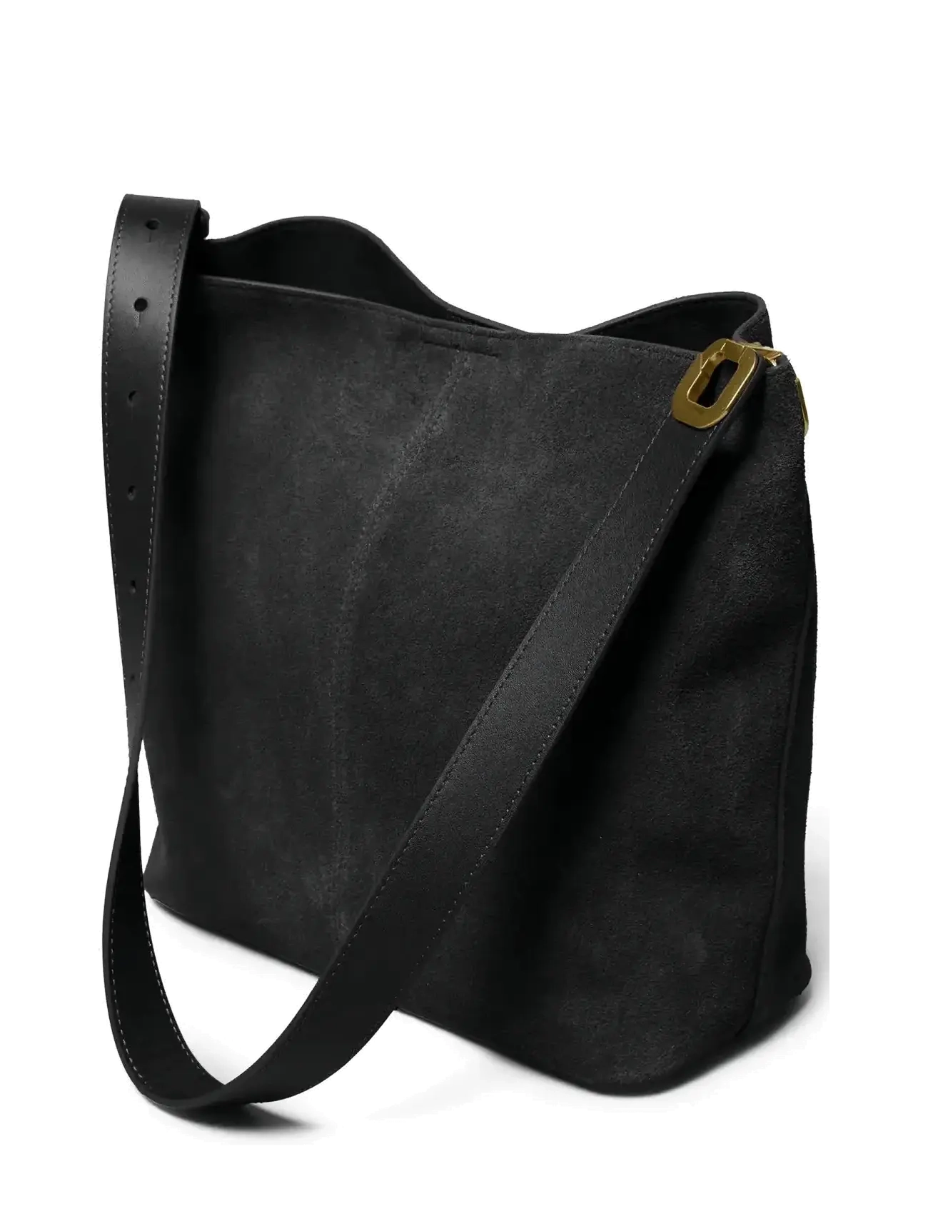 Ceannis - Suede Tote Bag - aksessuaarid - black - 1