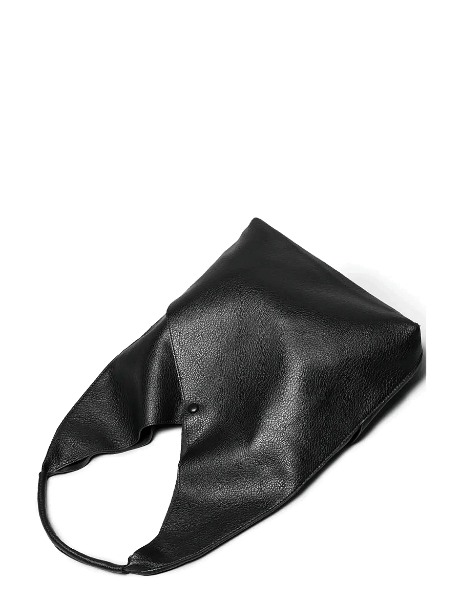 Ceannis - Triangle PU Shoulder Bag - alltags-style - black - 1