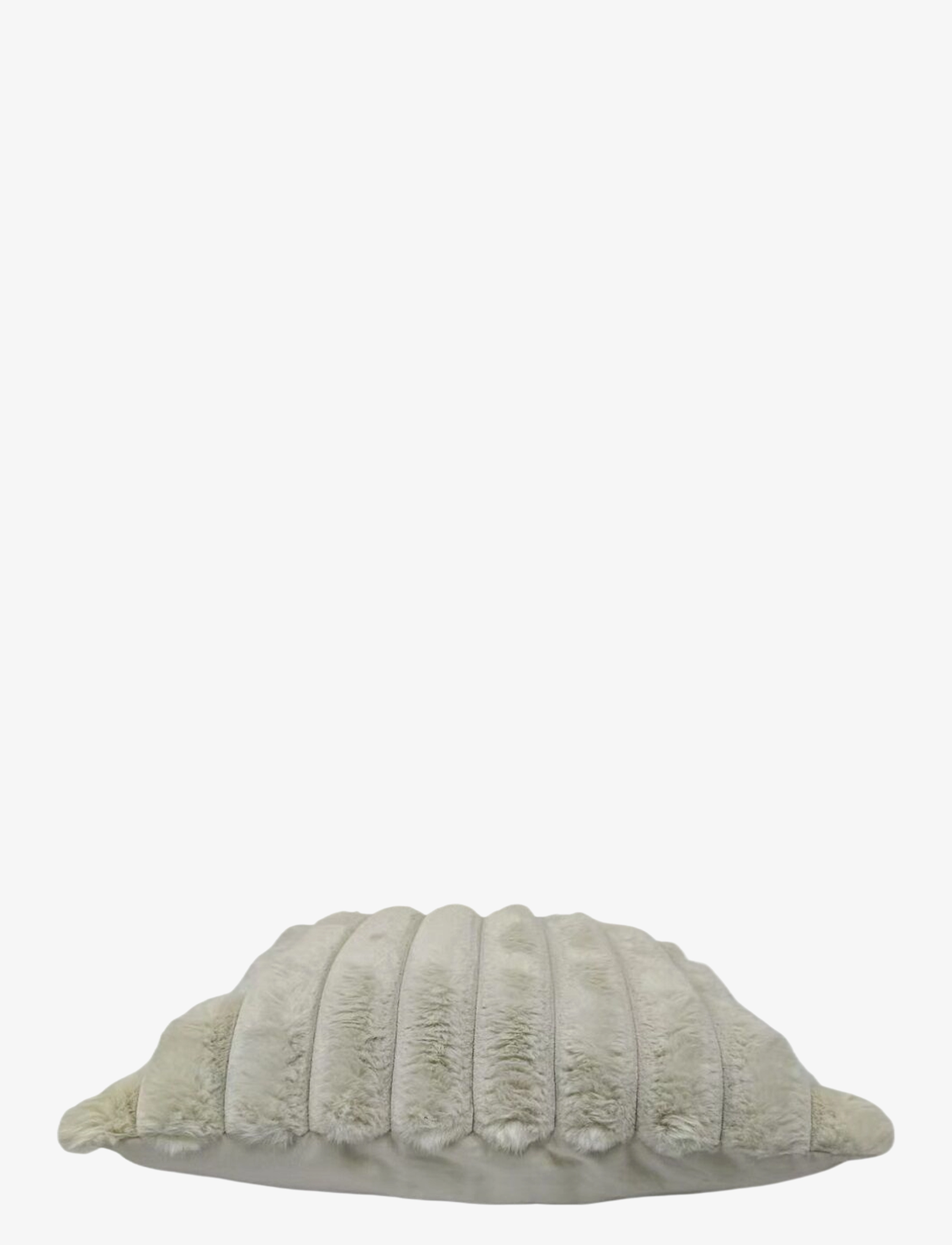 Ceannis - C/c 50x50 Fake Fur Stripe Off White - pynteputer - off white - 1