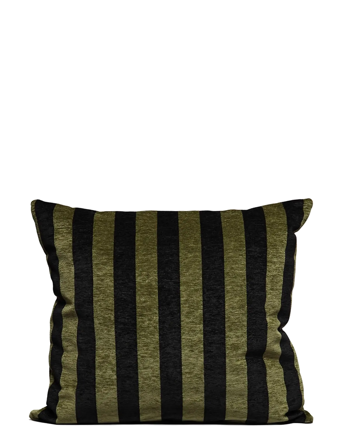 Ceannis Cushion Cover Striped - Prydnadskuddar - GREEN / khaki/green