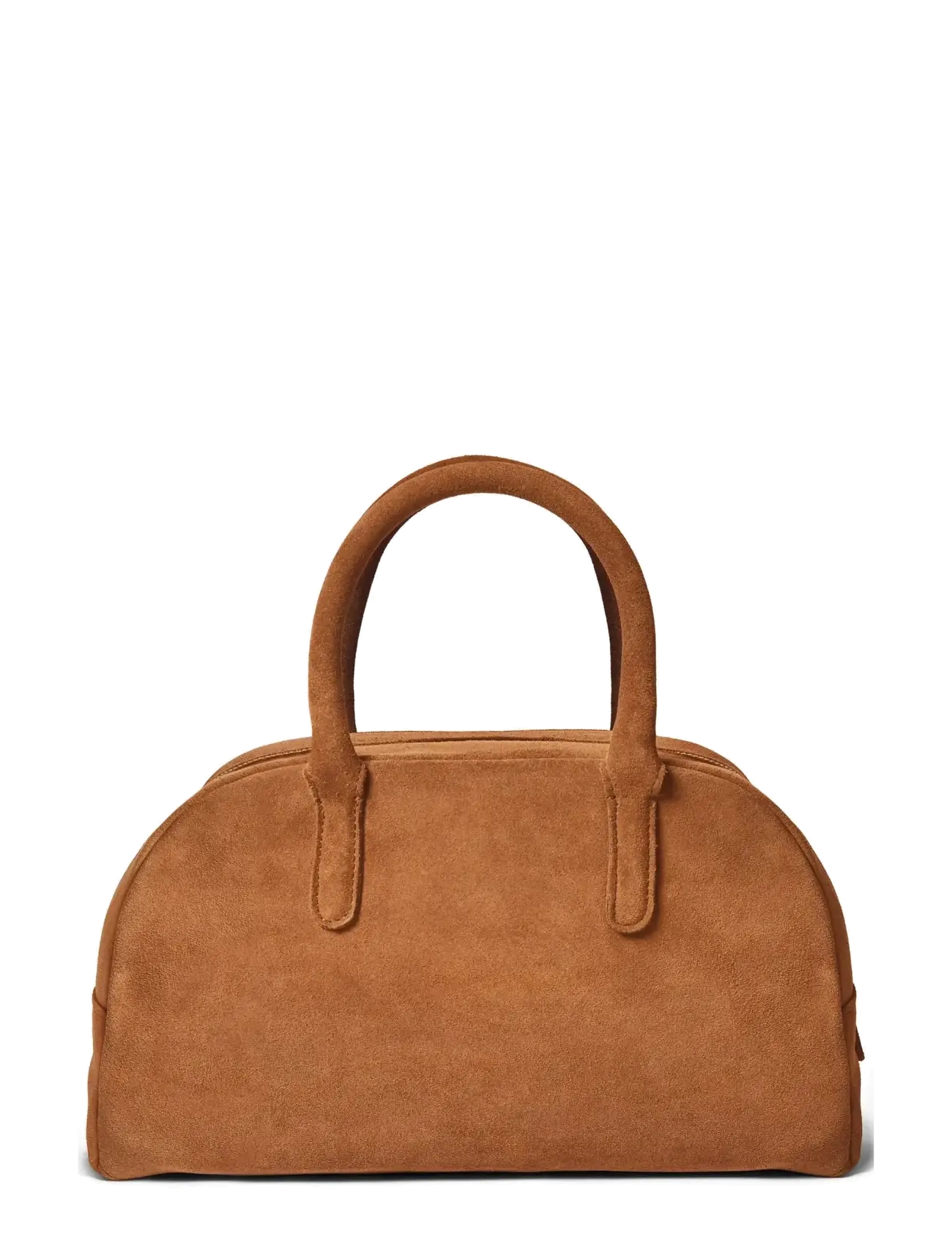 CEANNIS Fake Wildleder Bowling Tasche Braun - 31X10X20CM - Damen
