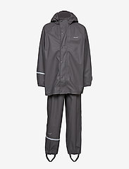 CeLaVi - Basic rainwear set -solid PU - najniższe ceny - grey - 1