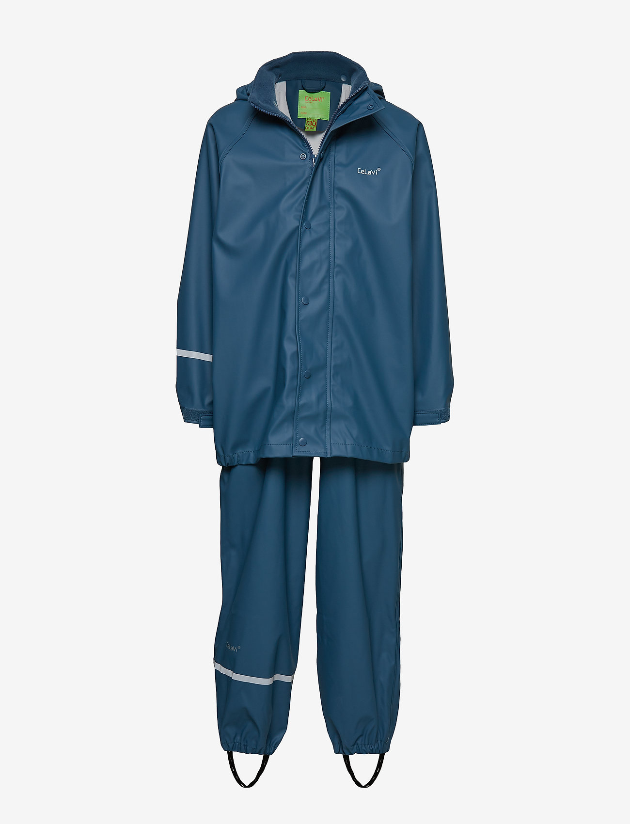 CeLaVi - Basic rainwear set -solid PU - overtøj - iceblue - 0