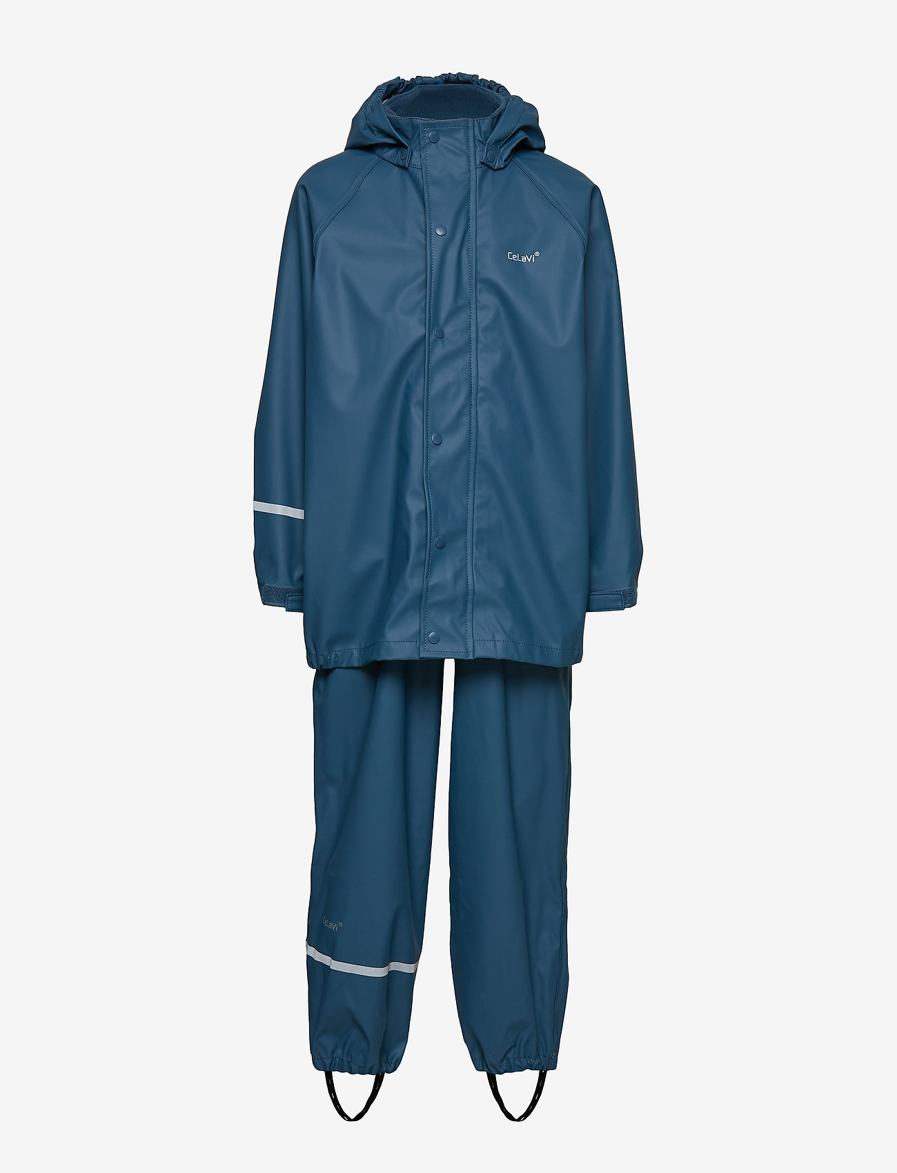 CeLaVi - Basic rainwear set -solid PU - overtøj - iceblue - 1