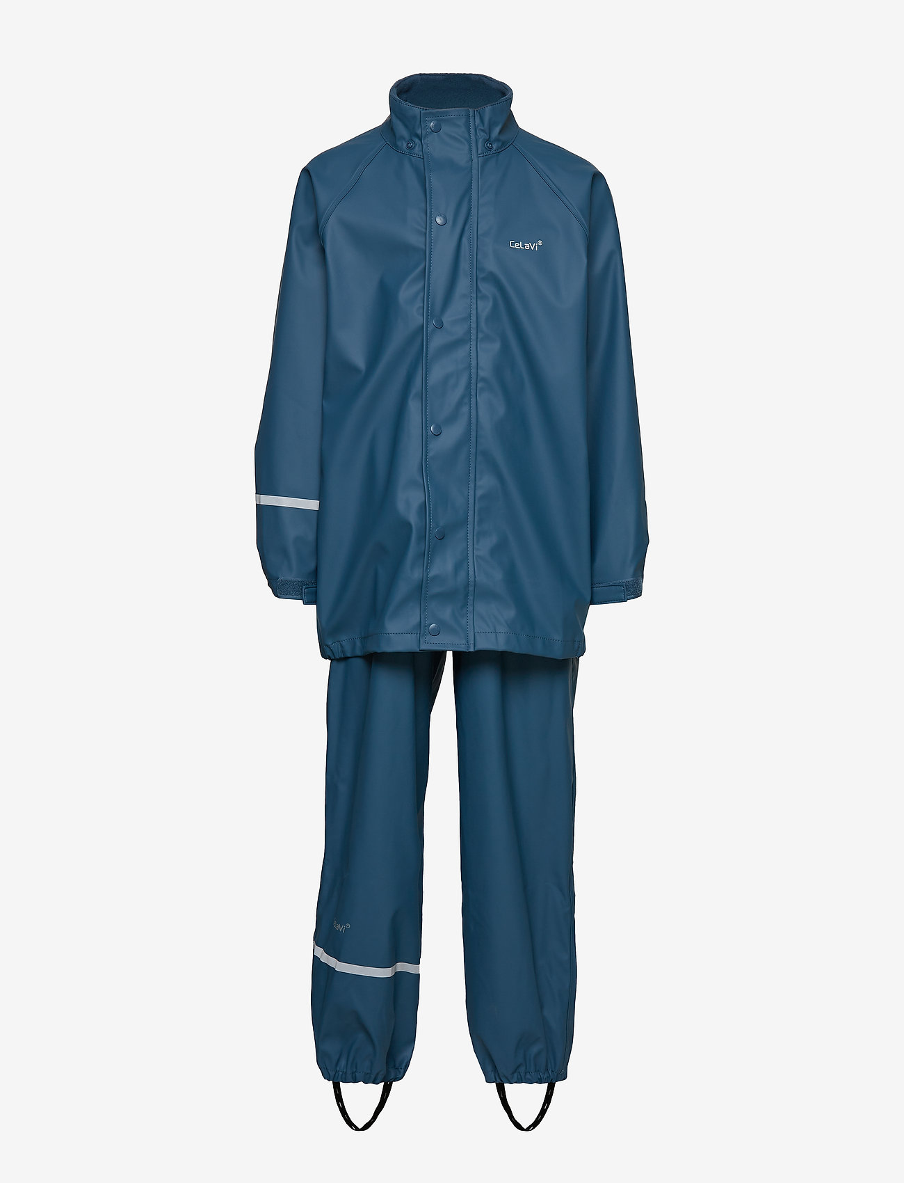 CeLaVi - Basic rainwear set -solid PU - overtøj - iceblue - 2