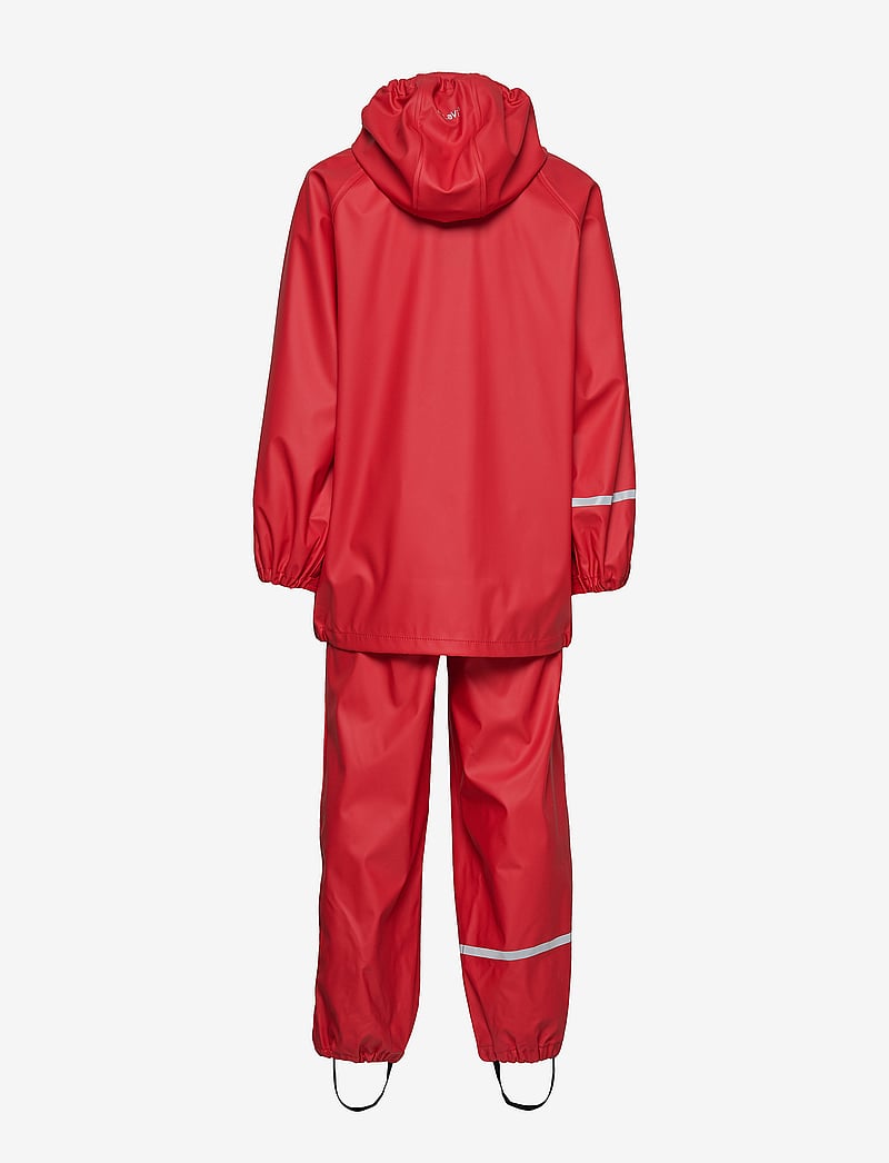 CeLaVi - Basic rainwear set -solid PU - komplekti - red - 3