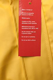 CeLaVi - Basic rainwear set -solid PU - regensets - yellow - 6