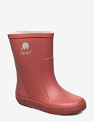 CeLaVi - Basic wellies -solid - unlined rubberboots - redwood - 0