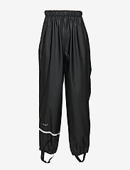 Rainwear pants -solid PU - BLACK