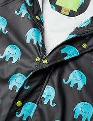CeLaVi - Rainwear set elephant AOP - PU - shop under 30kr - black - 7