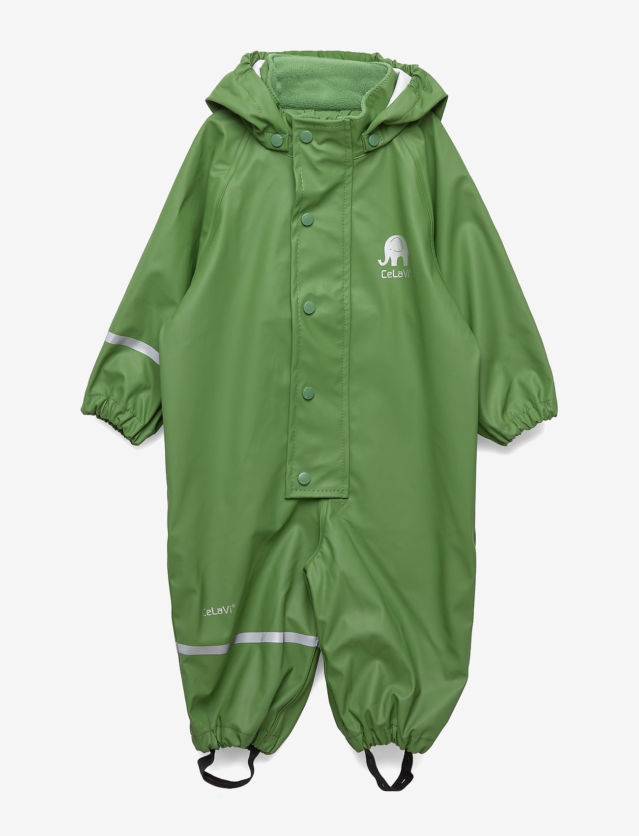 CeLaVi - Rainwear suit -Solid PU - overtøj - elm green - 0