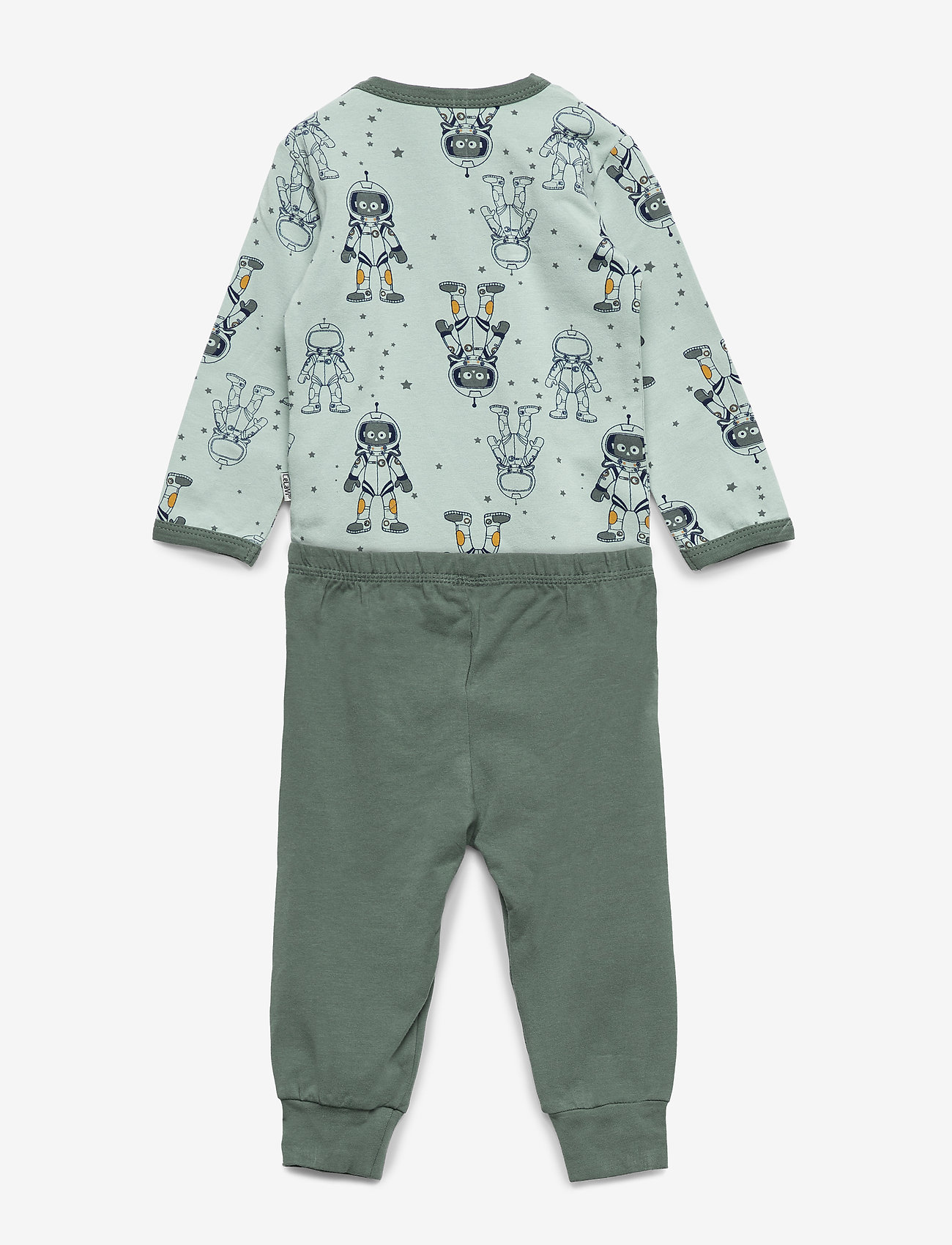 CeLaVi - Baby Pyjamas Set - AOP - sets - balsam green - 1