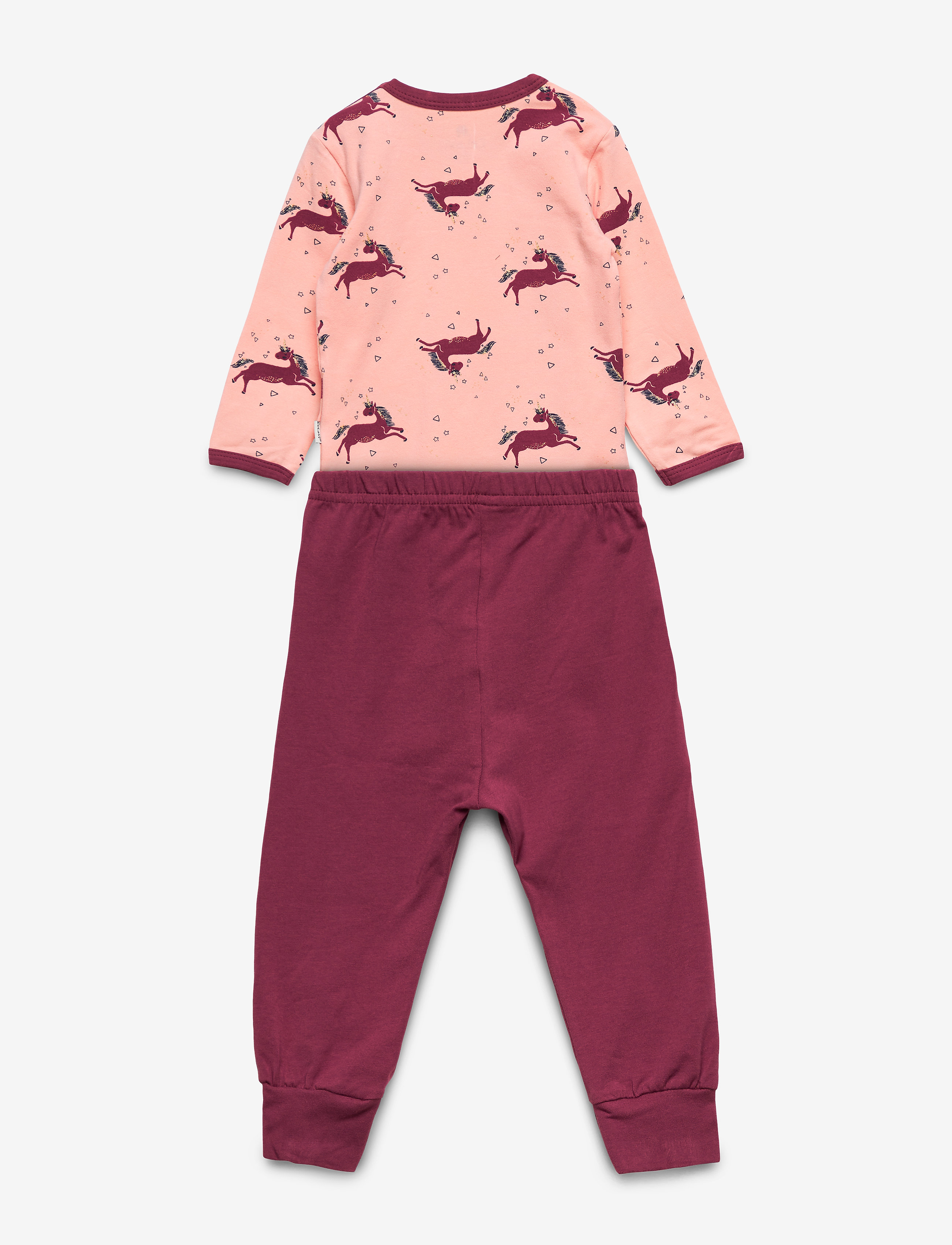 CeLaVi - Baby Pyjamas Set -AOP - sett - silver rosa - 1