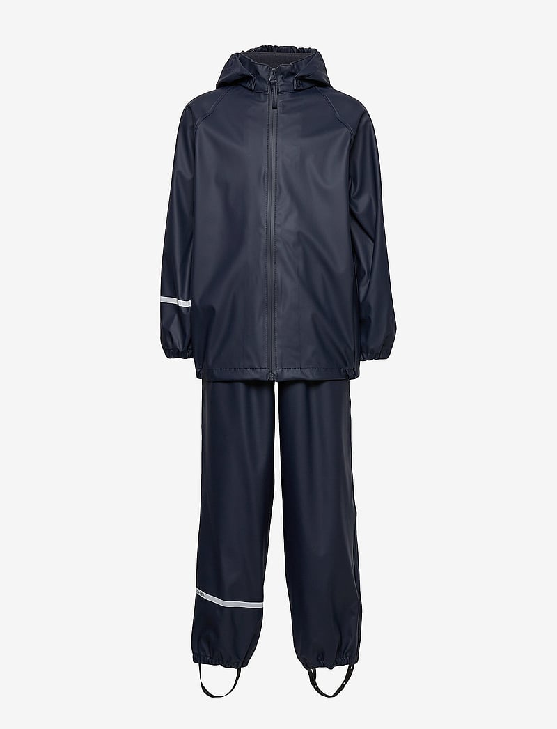 CeLaVi - Basic rainwear set -Recycle PU - komplekti - dark navy - 0