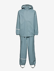 CeLaVi - Basic rainwear set -PU - najniższe ceny - smoke blue - 0