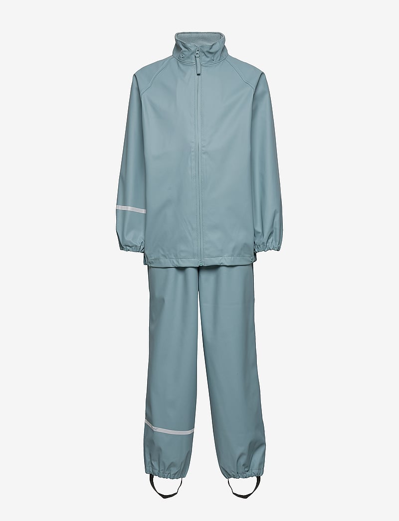 CeLaVi - Basic rainwear set -Recycle PU - regnsæt - smoke blue - 1