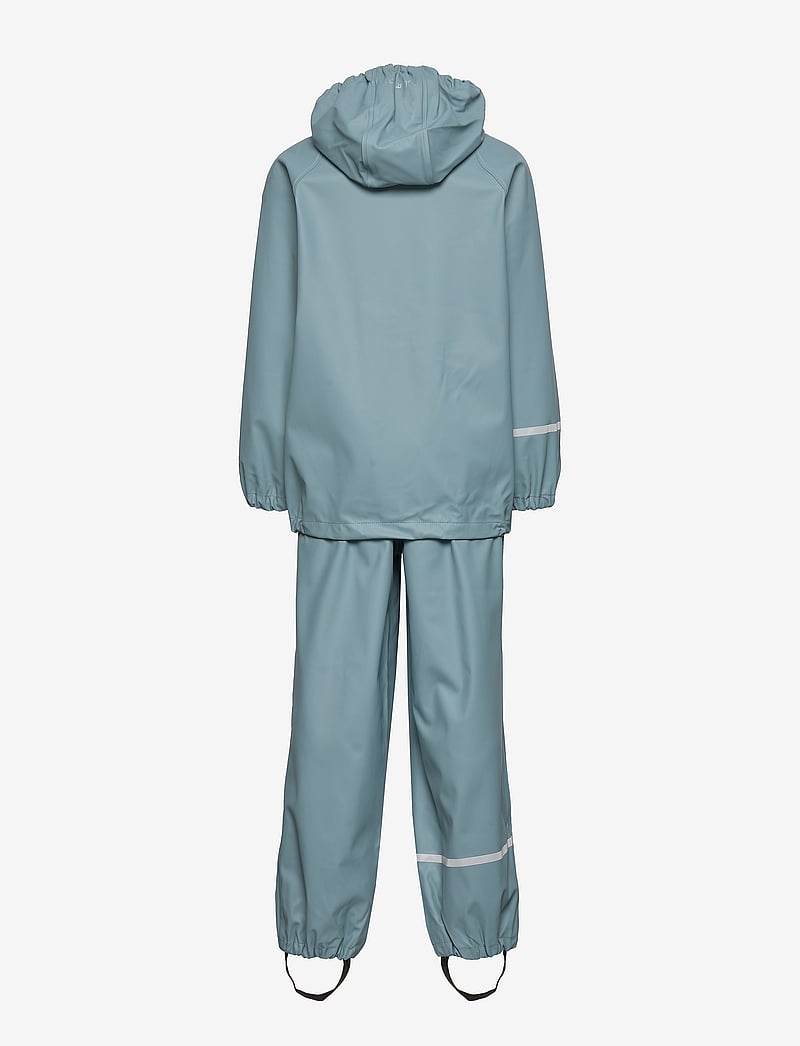 CeLaVi - Basic rainwear set -Recycle PU - regnsæt - smoke blue - 2