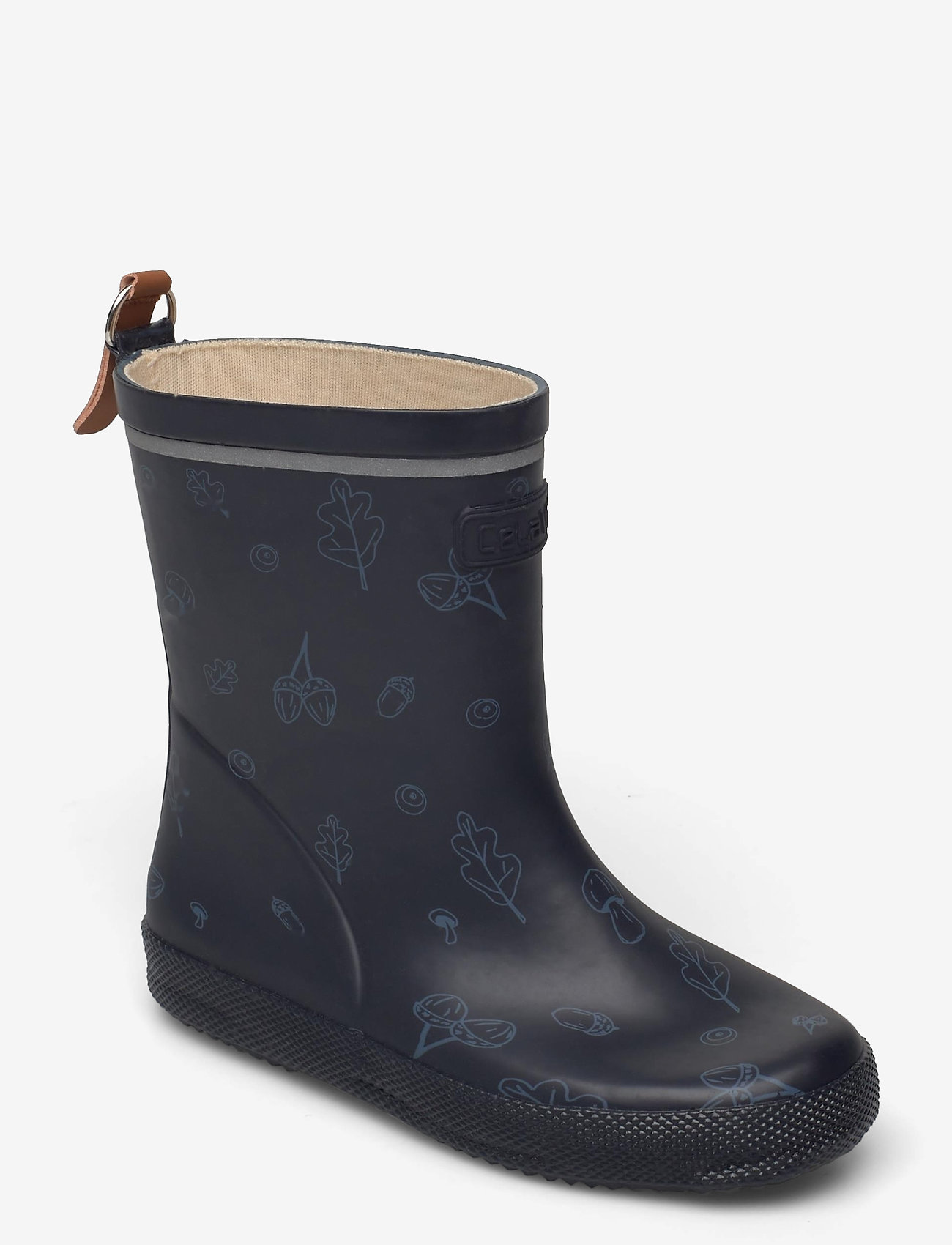 CeLaVi - Basic Wellies w. AOP - ungefütterte gummistiefel - dark navy - 0