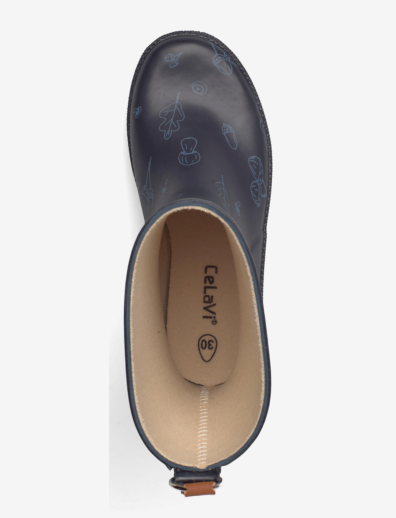 CeLaVi - Basic Wellies w. AOP - ungefütterte gummistiefel - dark navy - 3