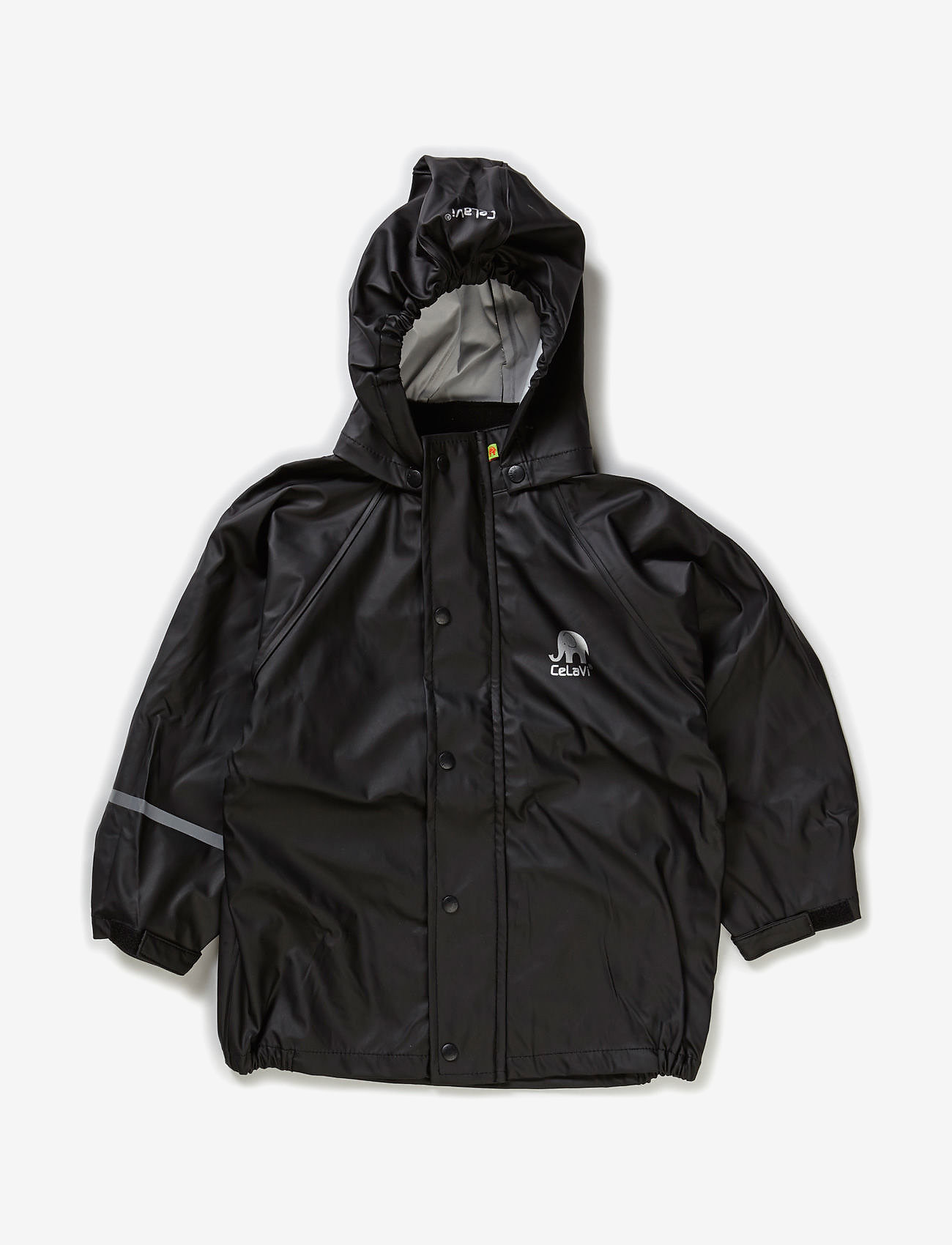CeLaVi - Basic rainwear set -solid PU - vêtements de pluie doublés - black style 1145 - 1