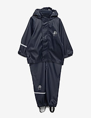 CeLaVi - Basic rainwear suit -solid - rainwear coveralls - navy style 1145 - 0
