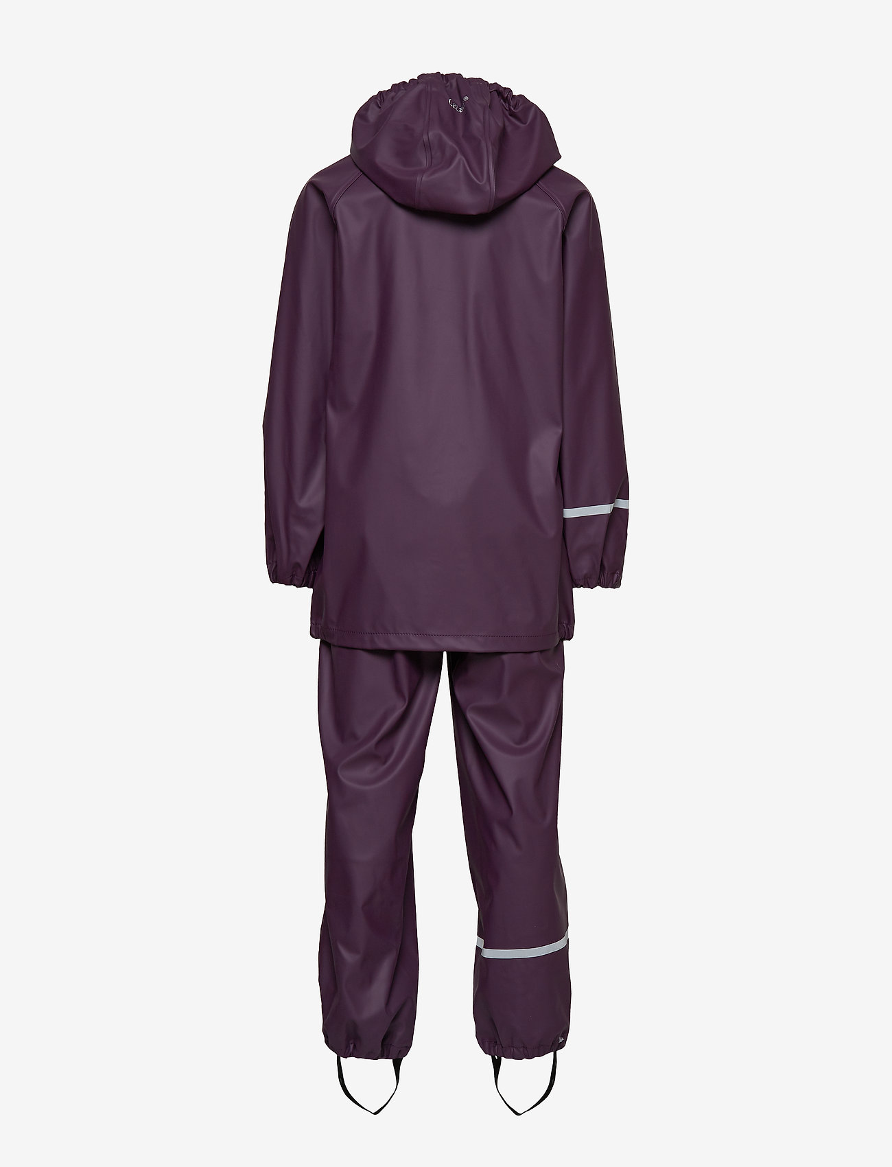 CeLaVi - Basic rainwear set -solid PU - jacken & mäntel - blackberry wine - 3